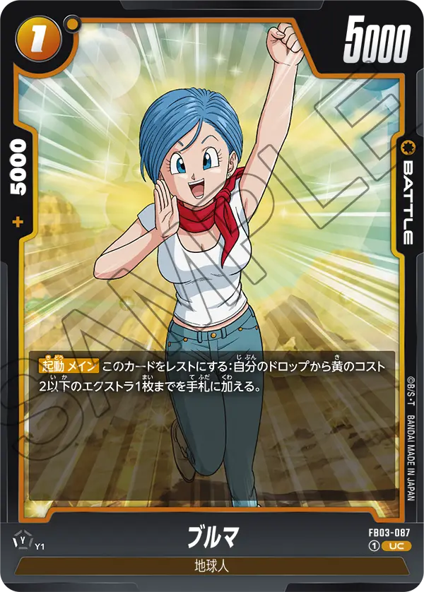 【DBFW】ブルマ【UC】FB03-087