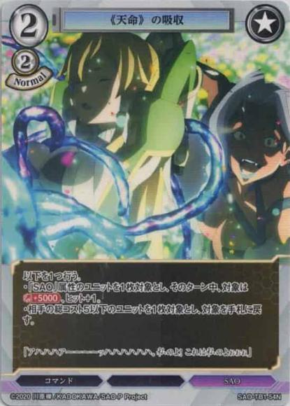 【BD】《天命》の吸収【N】SAO-TB1-54N