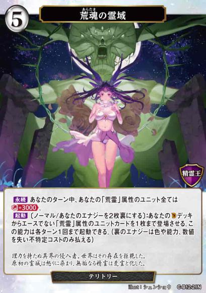 【BD】荒魂の霊域/イグドラ【N】C-B12-21N