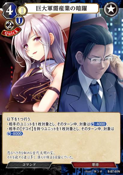 【BD】巨大軍需産業の暗躍【N】B-B7-60N