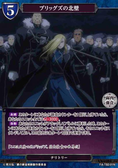 【BD】ブリッグズの北壁 / FULLMETAL ALCHEMIST【N】FA-TB2-01N